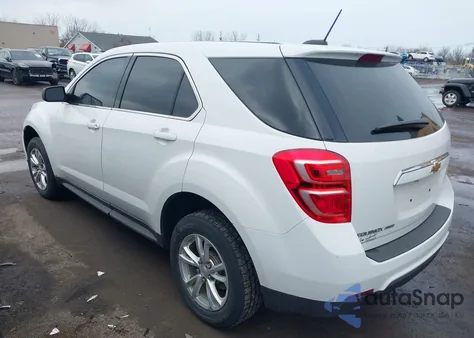 2017 Chevrolet Equinox Ls from USA, damaged, VIN 2GNFLEEK0H6208270